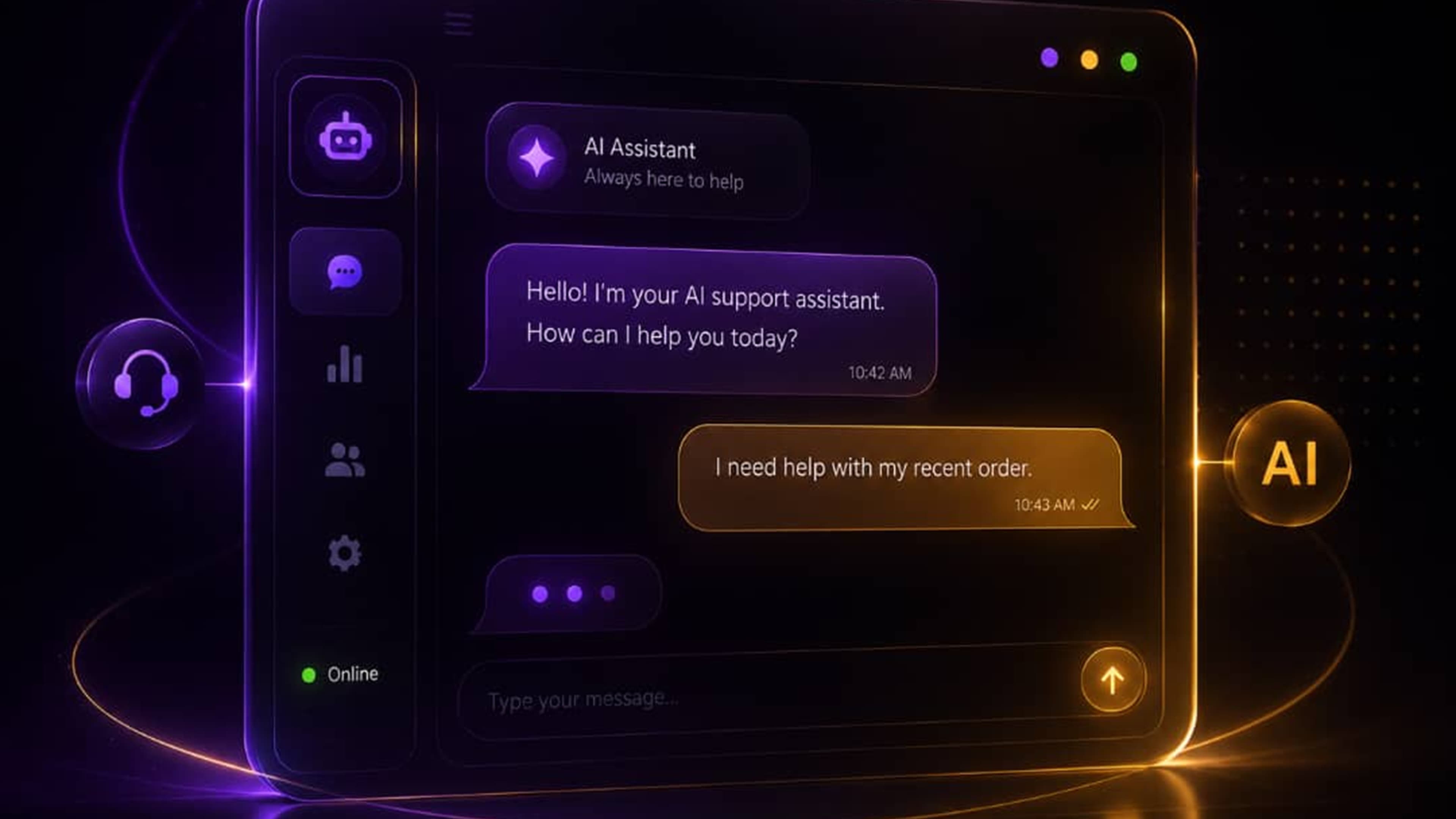 AI Customer Support Bot case study preview