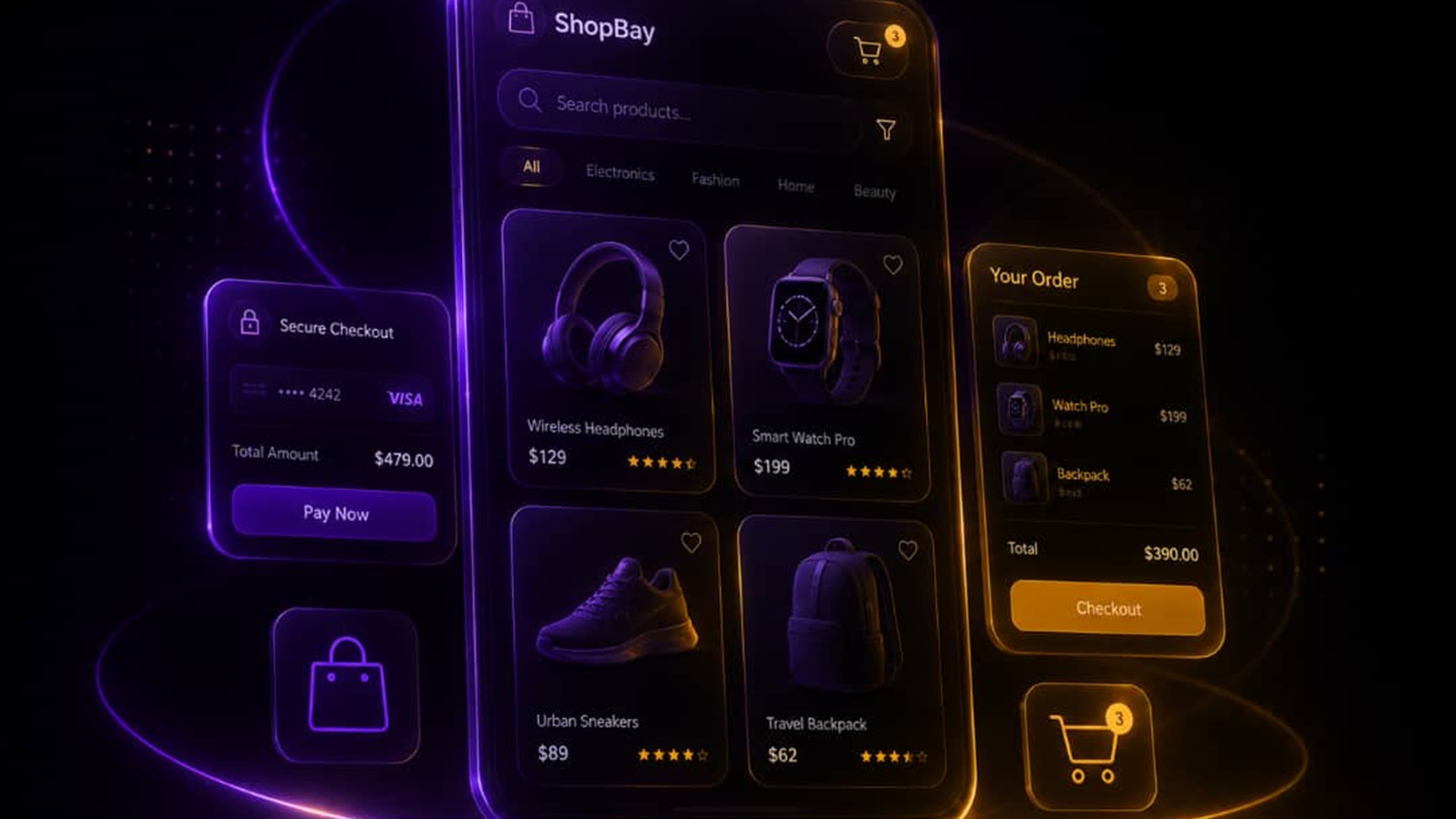E-Commerce Marketplace case study preview